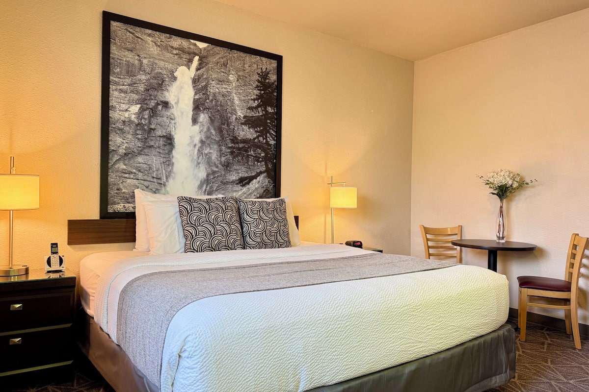 standard room, 1 king bed | pillow-top beds, desk, laptop workspace, blackout curtains