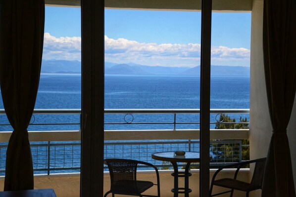 Vue depuis le balcon