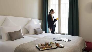 Literie de qualité supérieure, minibar, coffres-forts dans les chambres