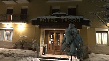 EntrĂ©e de lâhĂ©bergement