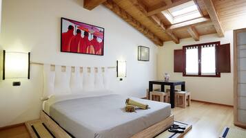 Suite Junior | 1 chambre, literie de qualité supérieure, couette en duvet d'oie