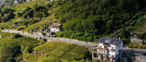 Façade de l’hébergement