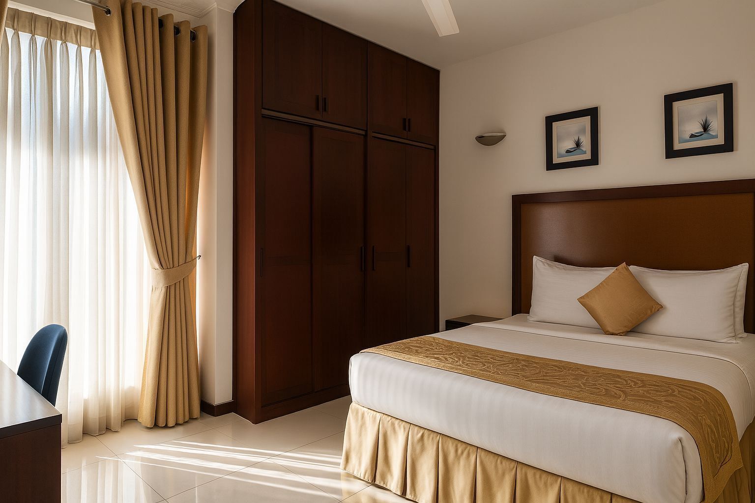 Suite Deluxe | 1 habitación, sábanas de algodón egipcio y ropa de cama de alta calidad 