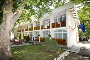 Fassade der Unterkunft