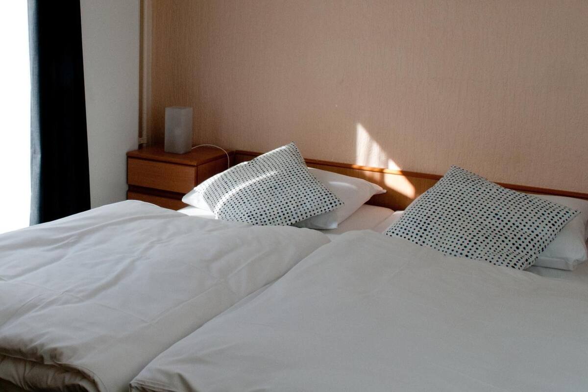 premium bedding, down duvets, desk, iron/ironing board