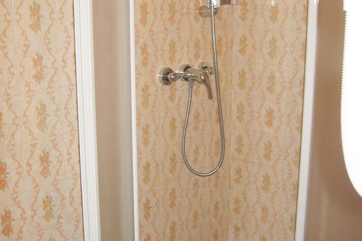 shower, free toiletries, hair dryer, bidet