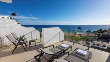 Tweepersoonskamer, balkon, uitzicht op zee | Kameruitzicht