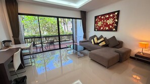 Superior Room | Living area | 40-inch LCD TV with digital channels, TV - Rawai Grand House (Rawai)