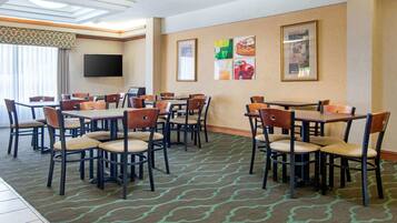 Free daily self-serve breakfast