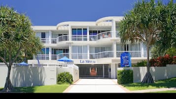 Voorkant van accommodatie