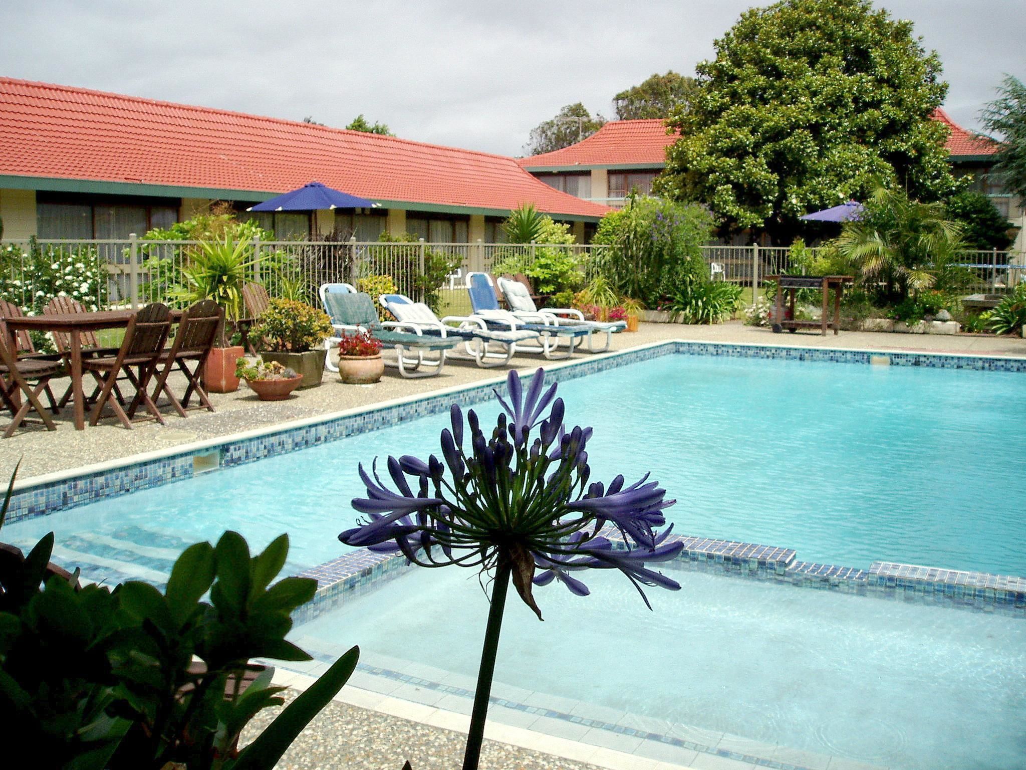 Alberca al aire libre 