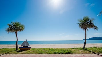 Private beach nearby