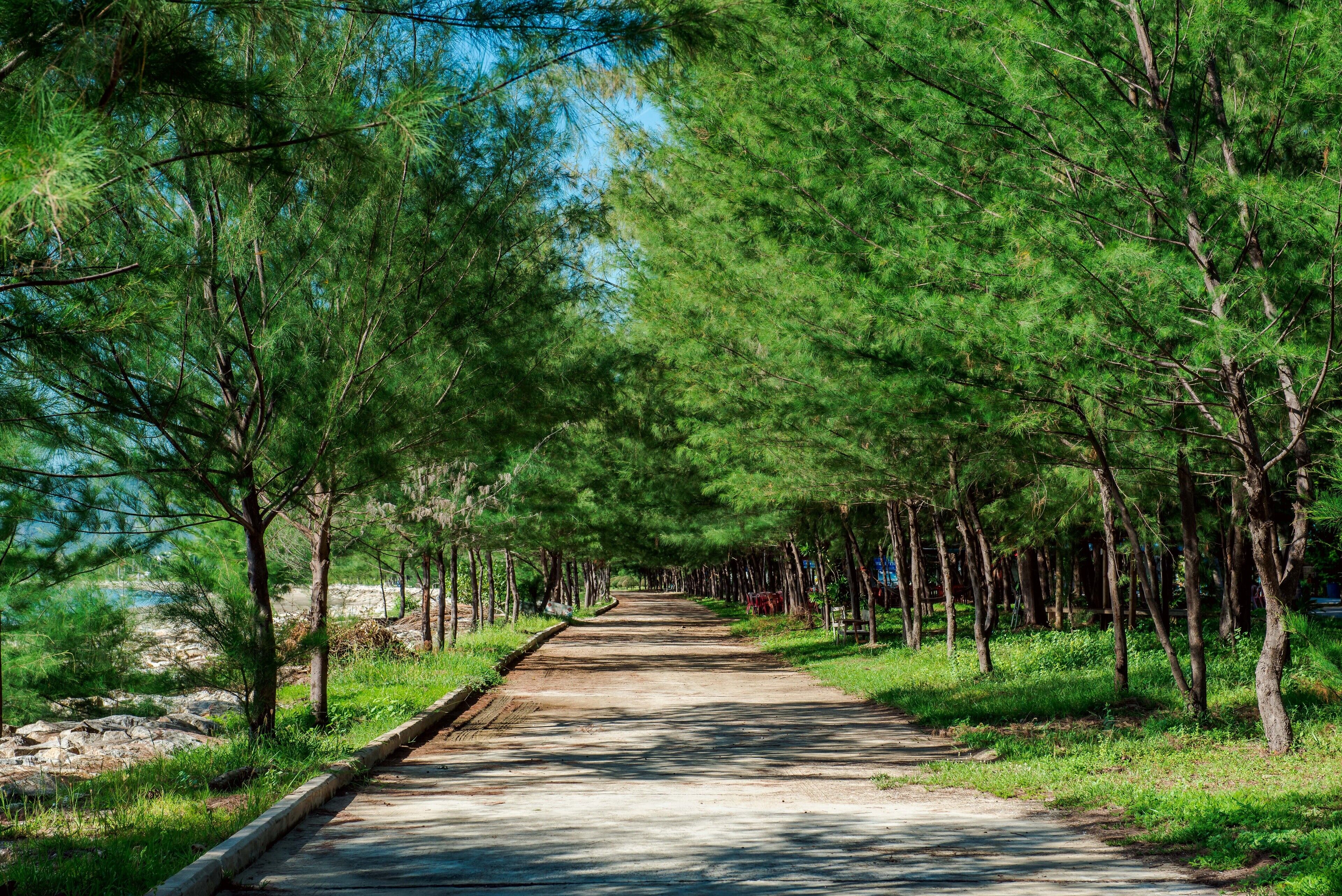 private beach nearby