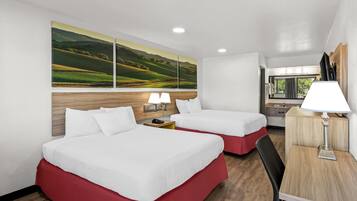 Zimmer, 2 Queen-Betten, barrierefrei, Nichtraucher | Schreibtisch, Verdunkelungsvorhänge, schallisolierte Zimmer