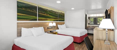 Chambre, 2 grands lits, accessible aux personnes à mobilité réduite, non-fumeur