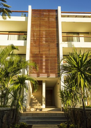 Entrada de la propiedad