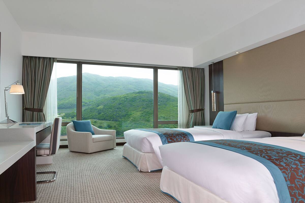 mountain view twin room | mountain view