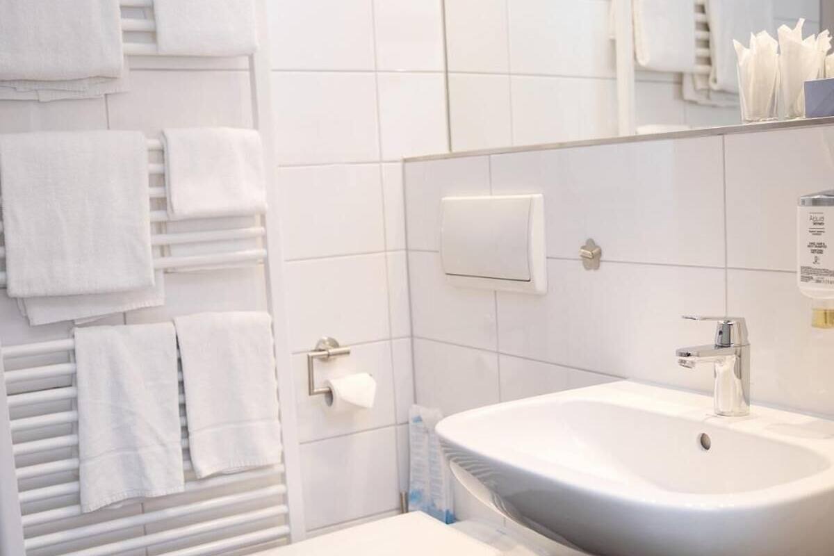 free toiletries, hair dryer, bathrobes, slippers