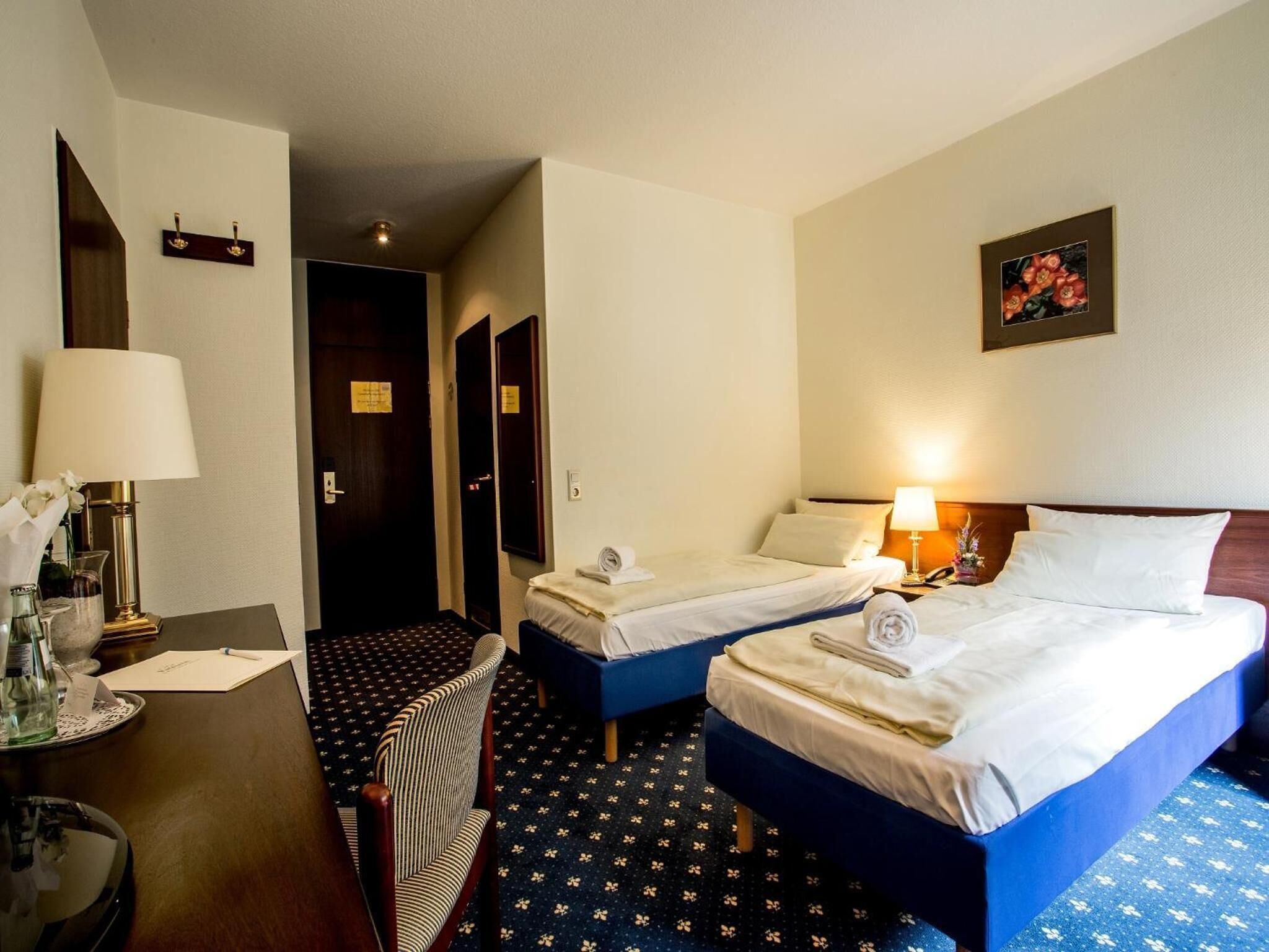 free minibar items, in-room safe, desk, iron/ironing board