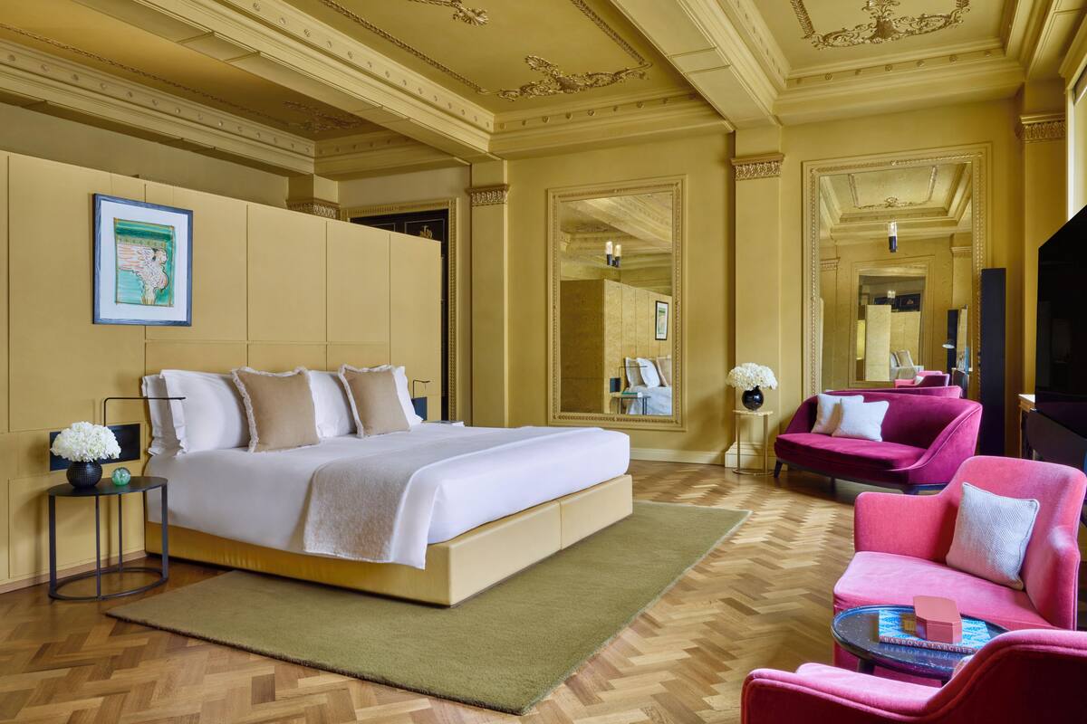 Celestine Suite | 1 bedroom, Egyptian cotton sheets, premium bedding, minibar