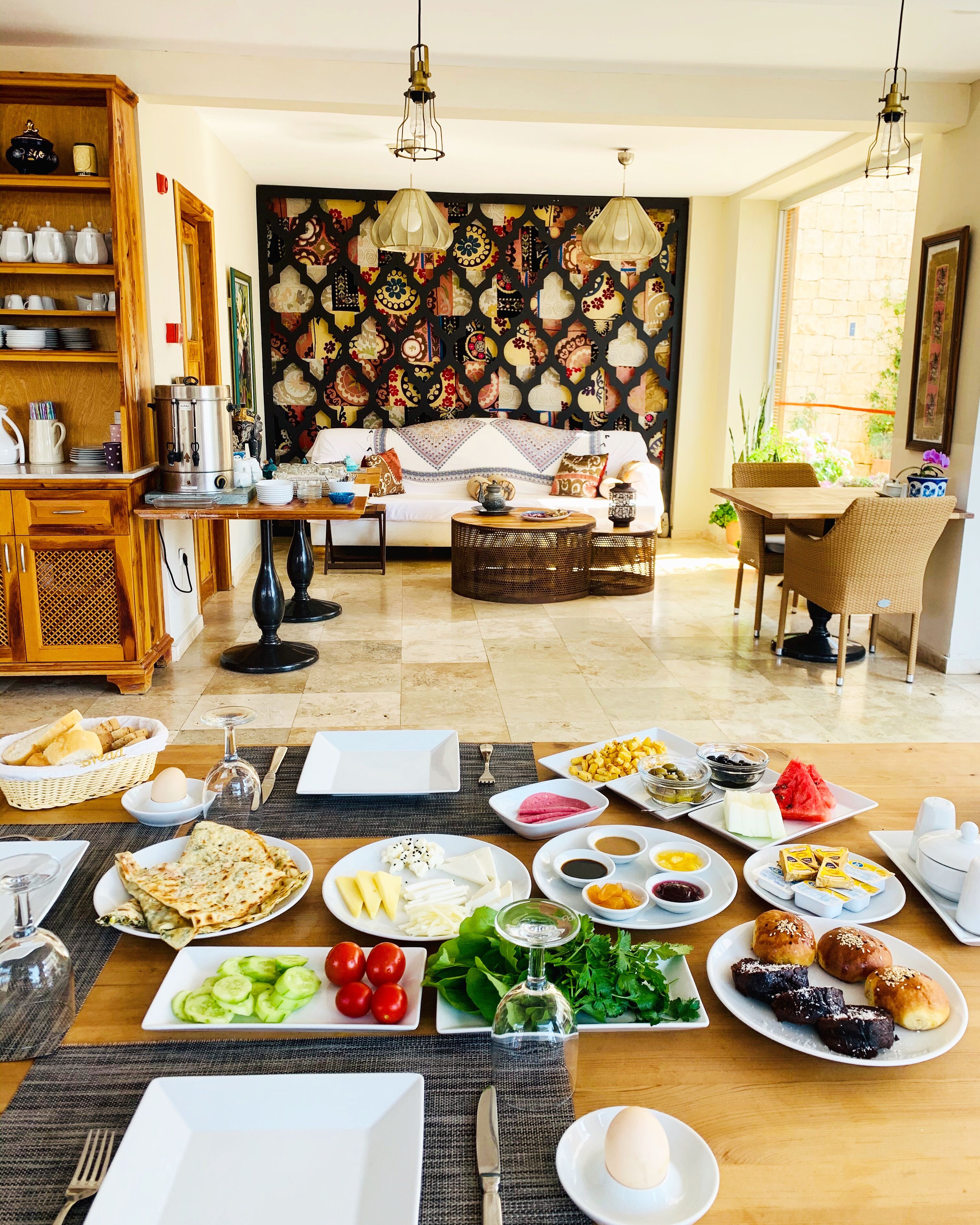 Khu vực dùng bữa sáng