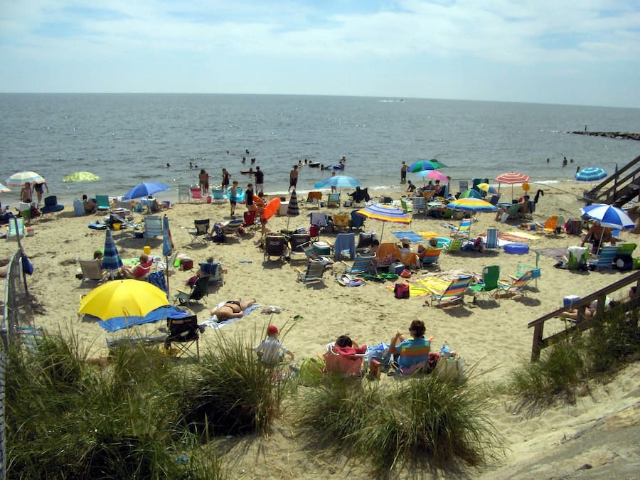 Beach nearby