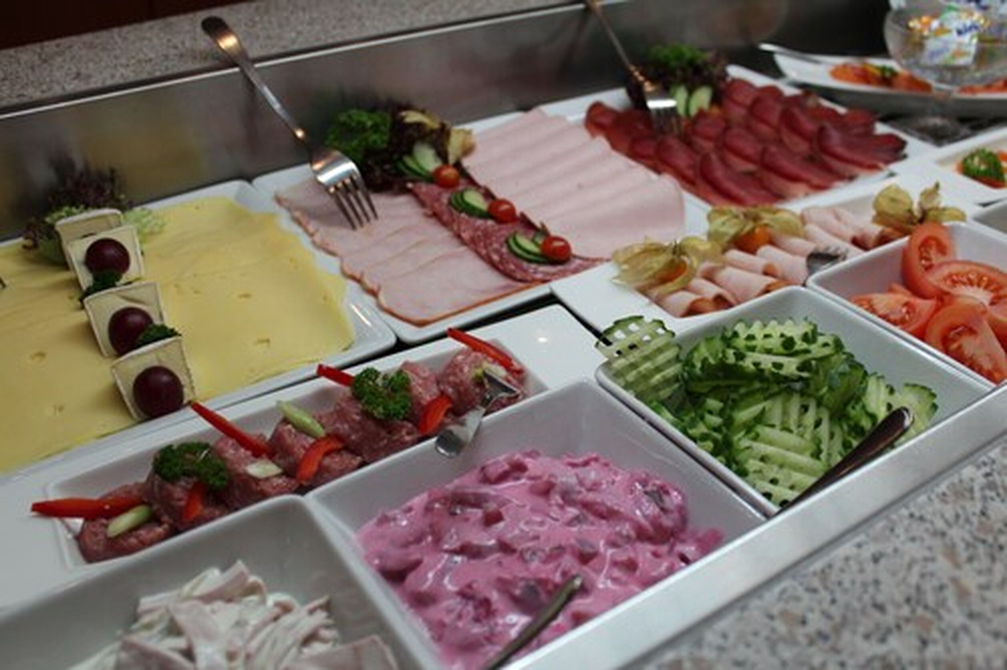 daily buffet breakfast (eur 7.50 per person)