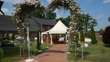 Außenbereich für Hochzeiten
