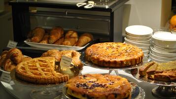 Daily buffet breakfast (EUR 10 per person)