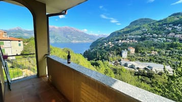 Suite Panoramique, 2 chambres, vue lac | Terrasse/Patio