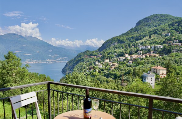 Apartment, Lake View | View from room - Hotel Diffuso Il Portichetto sulla collina a Vezio Perledo (Perledo)