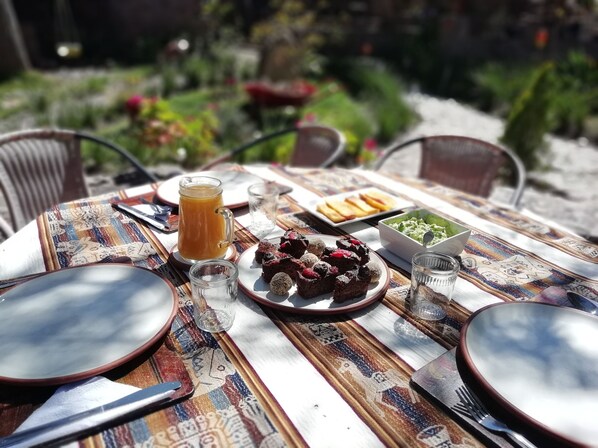 Gratis frukostbuffé varje dag 