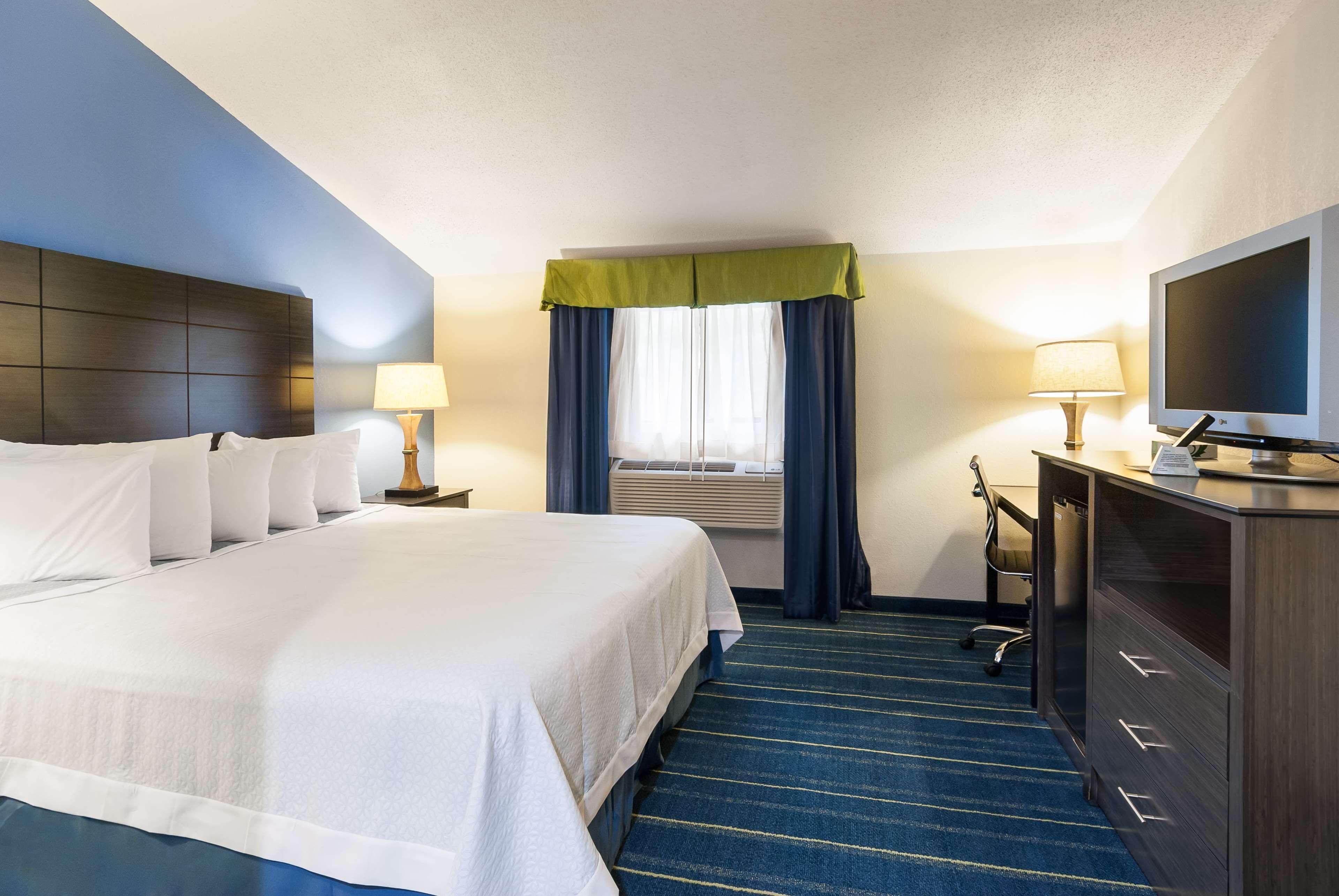 Room, 1 King Bed, Non Smoking | Premium bedding, down duvets, desk, laptop workspace
