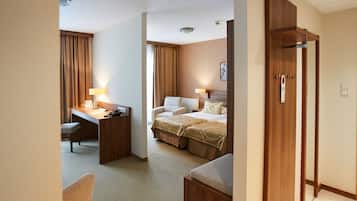 Business Double Room | Living area | TV