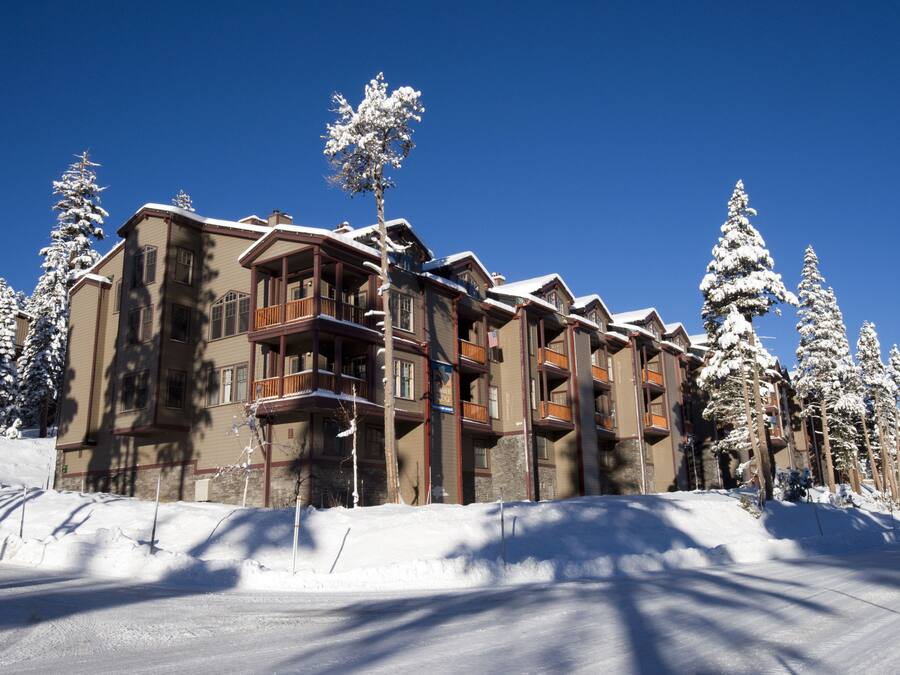 Fassade der Unterkunft