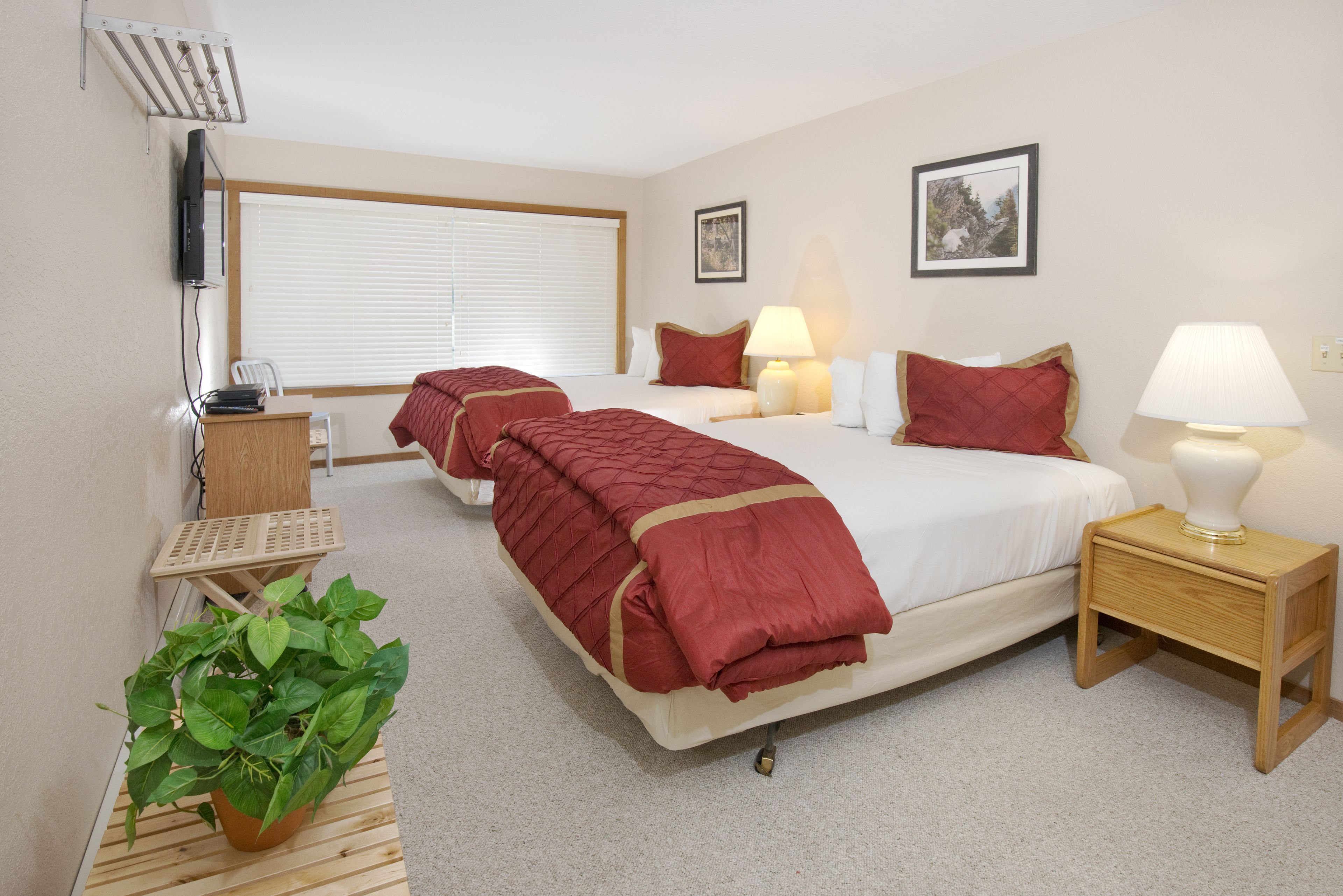 Bügeleisen/Bügelbrett, kostenloses WLAN, Bettwäsche