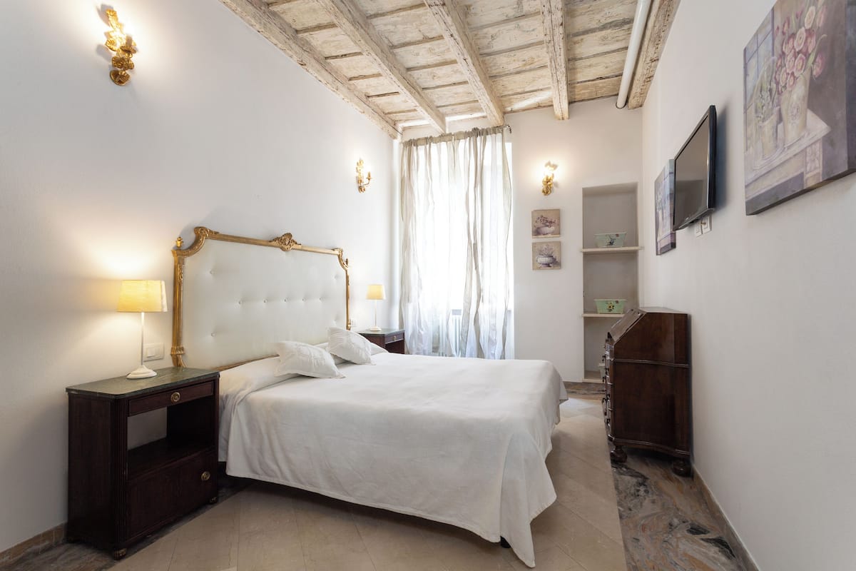 Two Bedroom Apartment PIGNOLO Via Pignolo 81 | Premium bedding, down comforters, memory foam beds, minibar