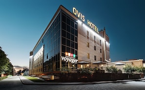 Front of property – evening/night