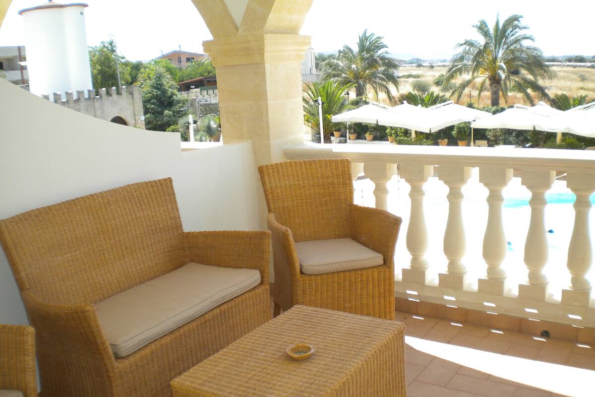 Deluxe Quadruple Room | Teres/patio