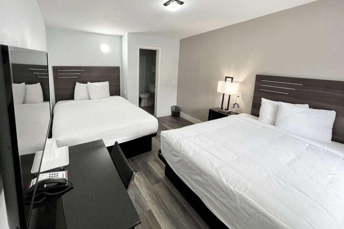 Cobrellits, escriptori, cortines opaques i wifi gratuïta