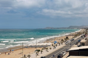 Blick von der Unterkunft