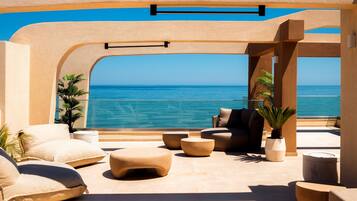 Terrasse sur le toit