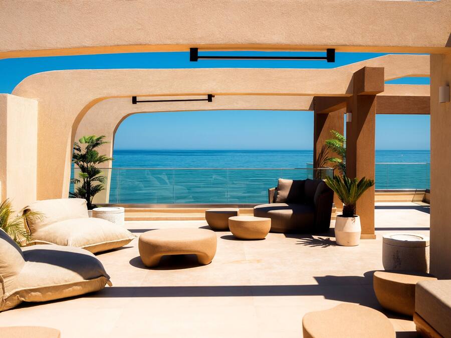 Rooftop terrace