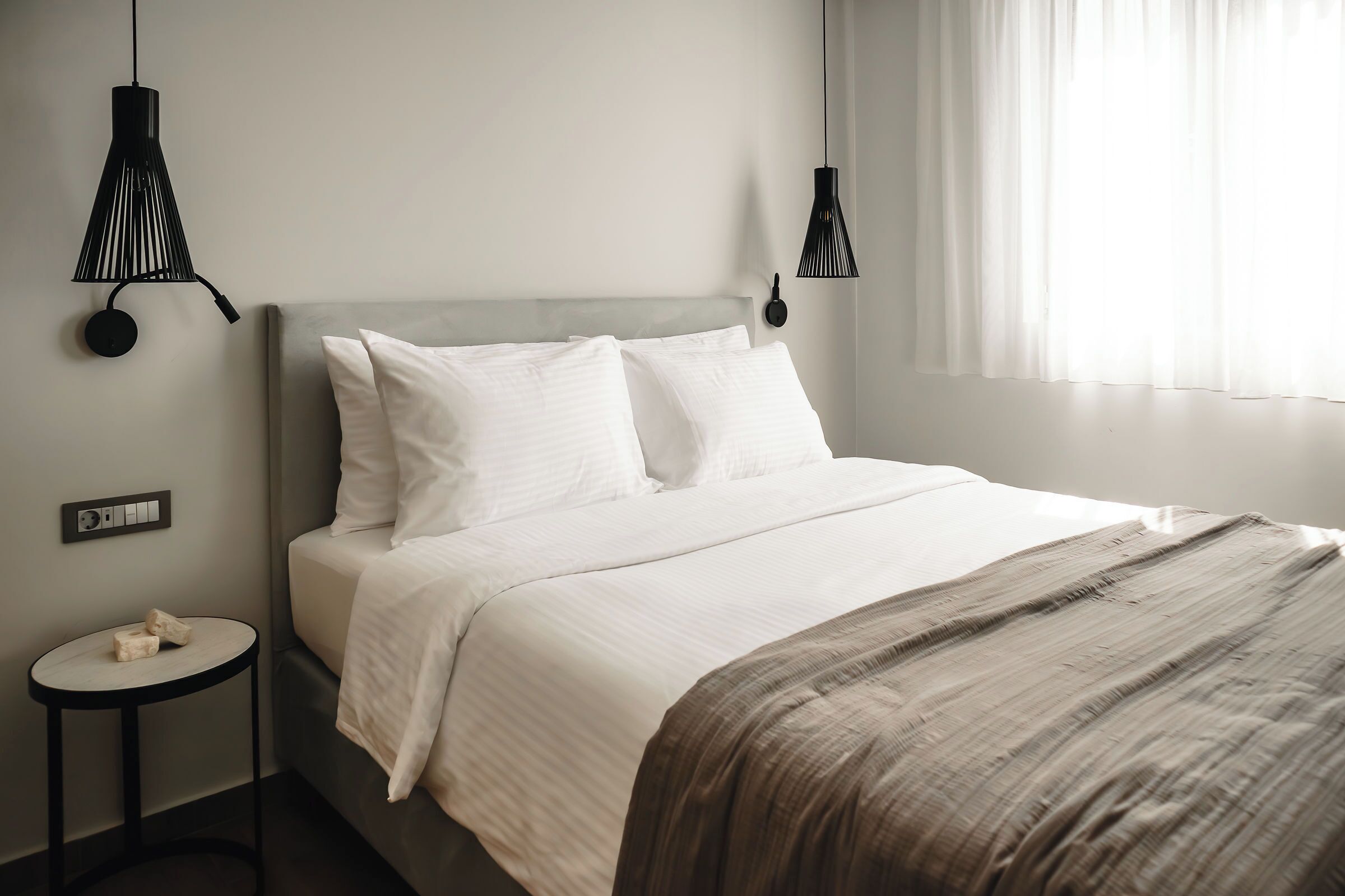 superior suite, front sea view | 1 bedroom, in-room safe, desk, blackout curtains