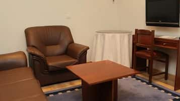 Fyrbäddsrum | Vardagsrum | Platt-tv