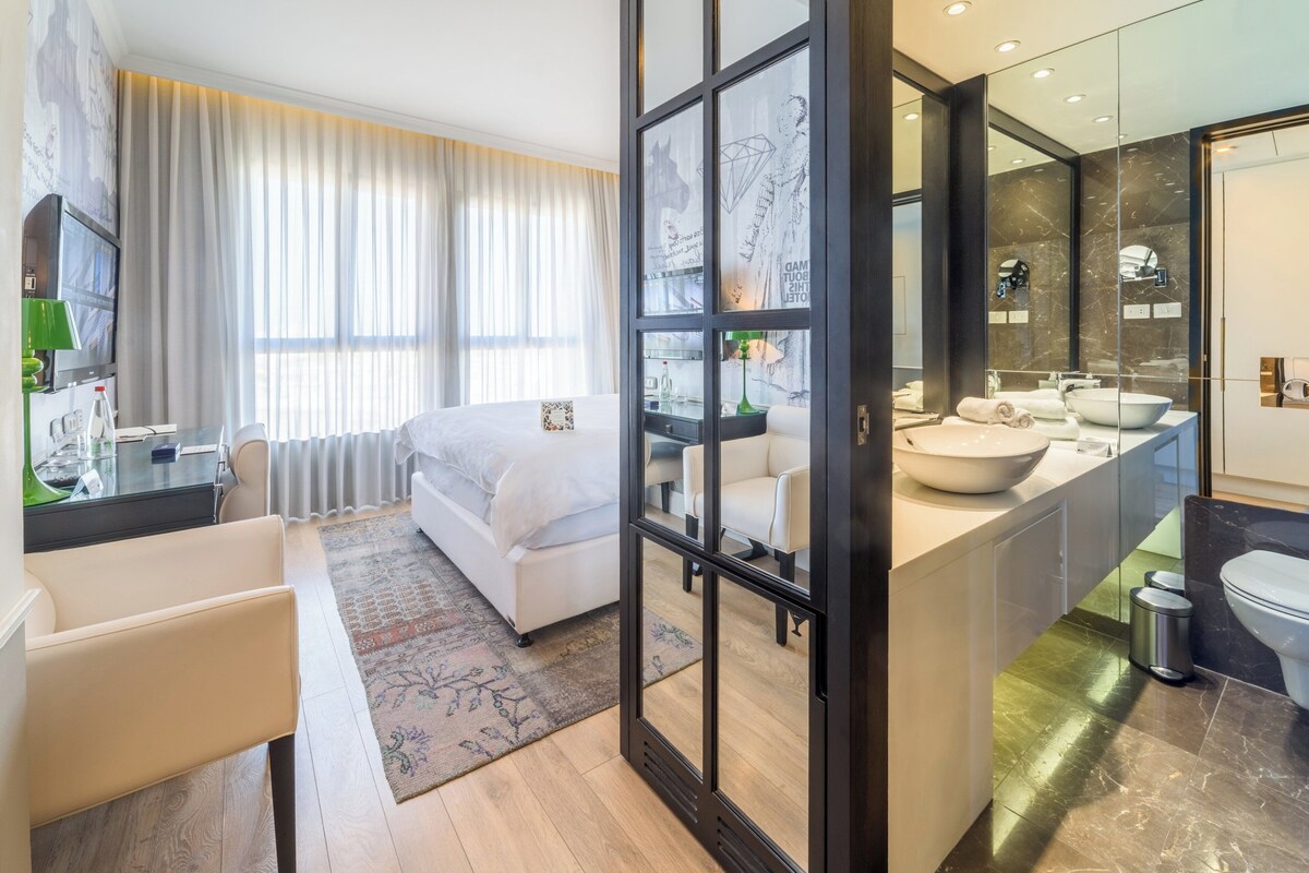 1 Schlafzimmer, Bettwäsche aus ägyptischer Baumwolle