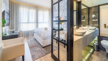 1 habitación, sábanas de algodón egipcio y ropa de cama de alta calidad