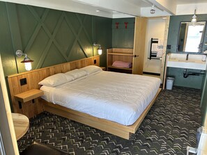 Kamer, 1 kingsize bed | Uitzicht vanuit de kamer