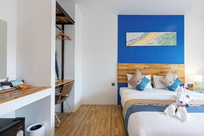 New Deluxe Building  | Een minibar, gratis wifi, beddengoed