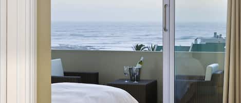 Uitzicht vanuit de kamer